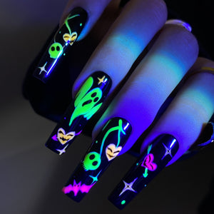 LDS Glow In The Dark - 12 Colors GW01-12 by LDS sold by DTK Nail Supply