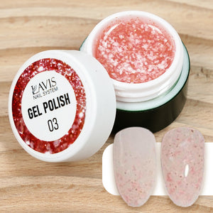 LAVIS Nail Art Glitter - Gel Polish 03