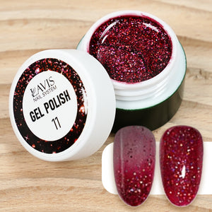 LAVIS Nail Art Glitter - Gel Polish 11