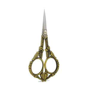 Vintage plum blossom scissors classic design - Gold by OTHER sold by DTK Nail Supply