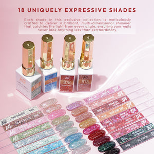 LDS Color Craze Gel Nail Polish - 980 Sultry Seduction - 0.5oz