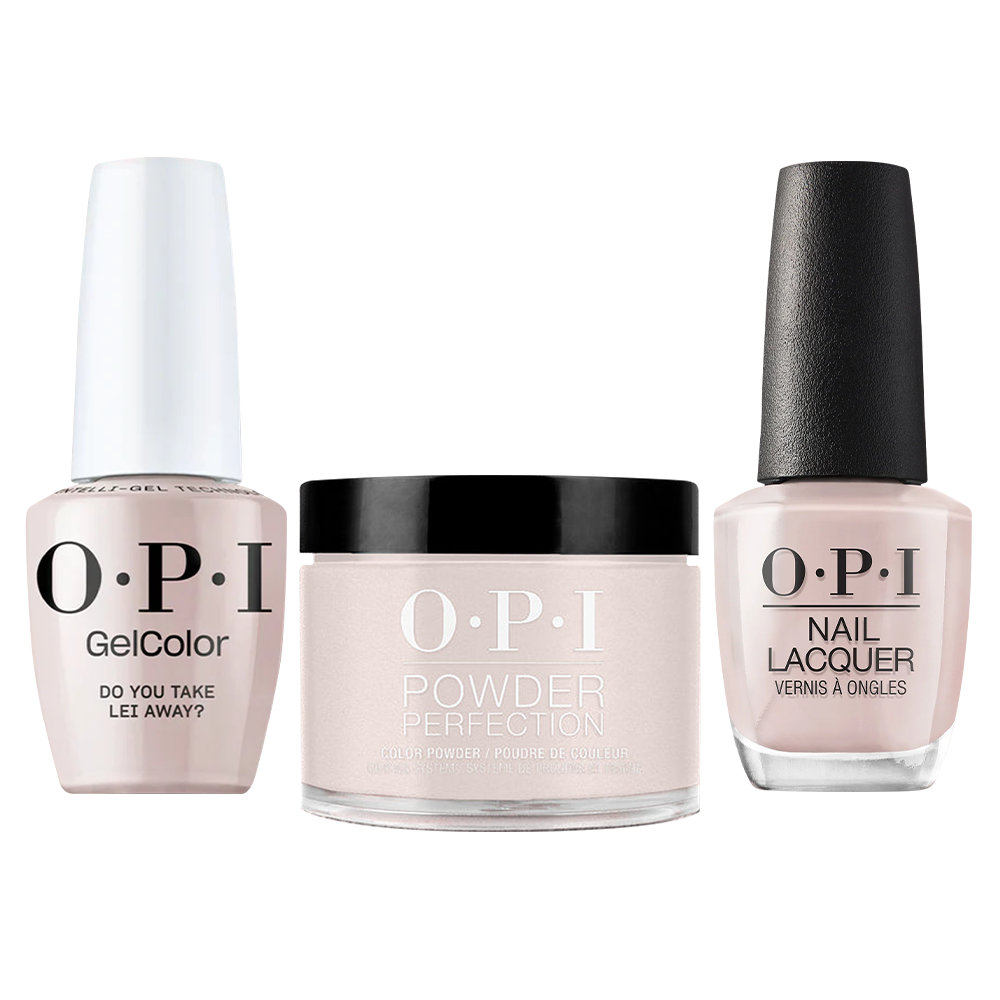 OPI Intelli 3 in 1 - H67 Do You Take Lei Away - Dip, Gel & Lacquer Matching