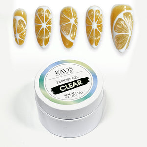 LAVIS Emboss Gel - Clear 15g
