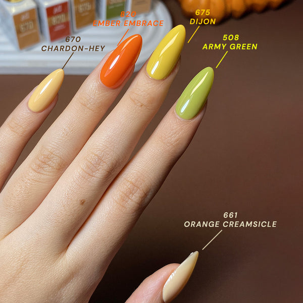 LDS Set of 36 Gel Polish (0.5oz) - Spiced Symphony Fall & Winter Collection