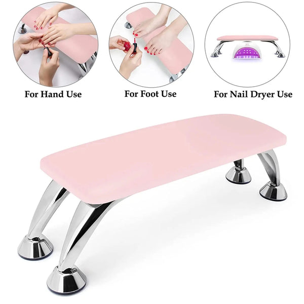 Pink Nail Hand Rest Cushion by Airtouch sold by DTK Nail Supply