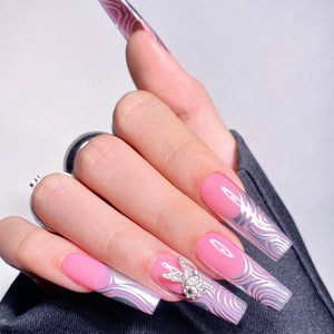 LDS Metallic Line Art Gel - Chrome Silver UV/LED