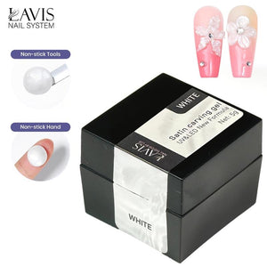 Lavis Satin Scarving Gel - 0.5oz White