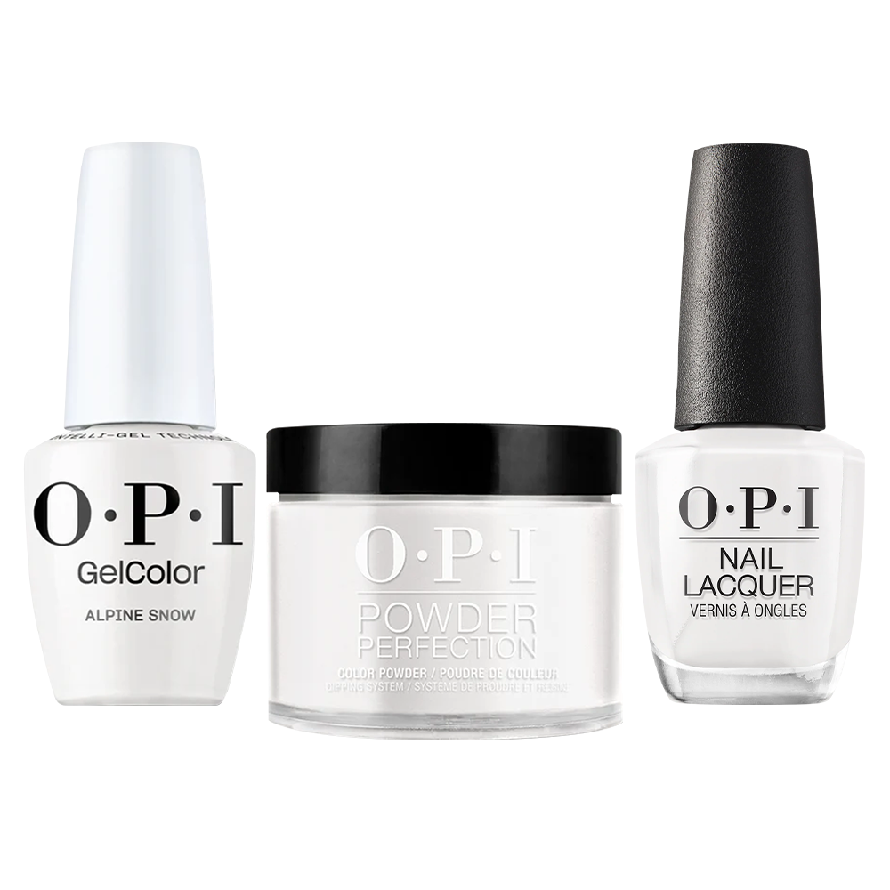 OPI Intelli 3 in 1 - L00 Alpine Snow - Dip, Gel & Lacquer Matching