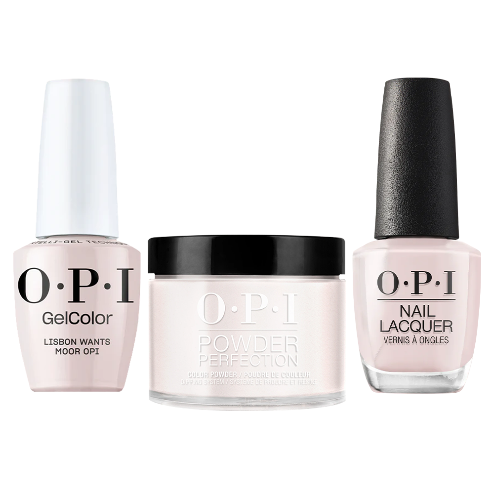 OPI Intelli 3 in 1 - L16 Lisbon Wants Moor - Dip, Gel & Lacquer Matching