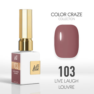 LDS Color Craze Gel Nail Polish - 103 Live Laugh Louvre - 0.5oz by LDS COLOR CRAZE sold by DTK Nail Supply
