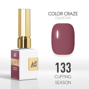 LDS Color Craze Gel Nail Polish - 133 Cuffing Season - 0.5oz by LDS COLOR CRAZE sold by DTK Nail Supply