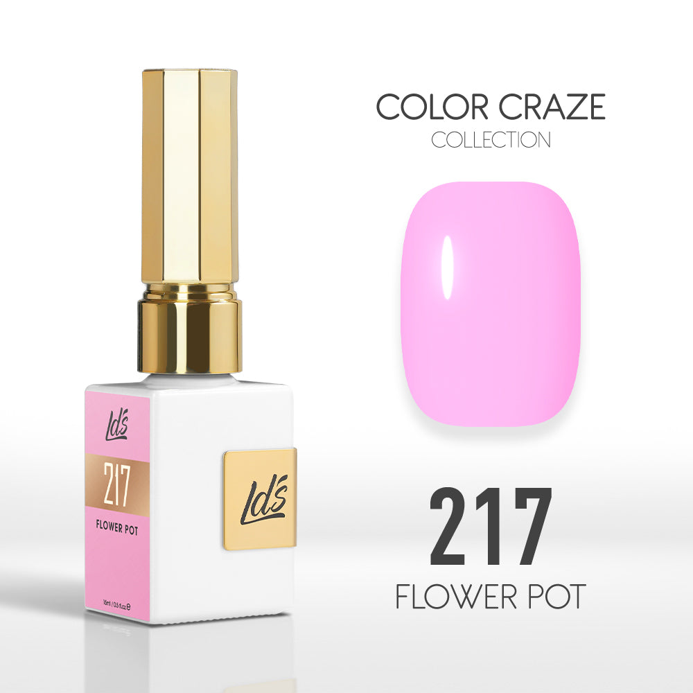 LDS Color Craze Gel Nail Polish - 217 Flower Pot - 0.5oz by LDS COLOR CRAZE sold by DTK Nail Supply