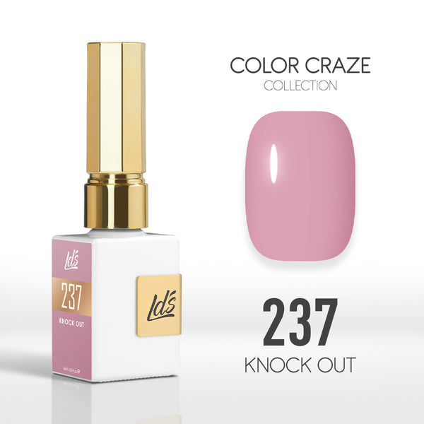 LDS Color Craze Gel Nail Polish - 237 Knock Out - 0.5oz by LDS COLOR CRAZE sold by DTK Nail Supply