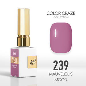 LDS Color Craze Gel Nail Polish - 239 Mauvelous Mood - 0.5oz by LDS COLOR CRAZE sold by DTK Nail Supply