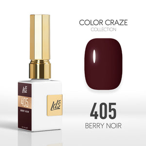 LDS Color Craze Gel Nail Polish - 405 Berry Noir - 0.5oz by LDS COLOR CRAZE sold by DTK Nail Supply