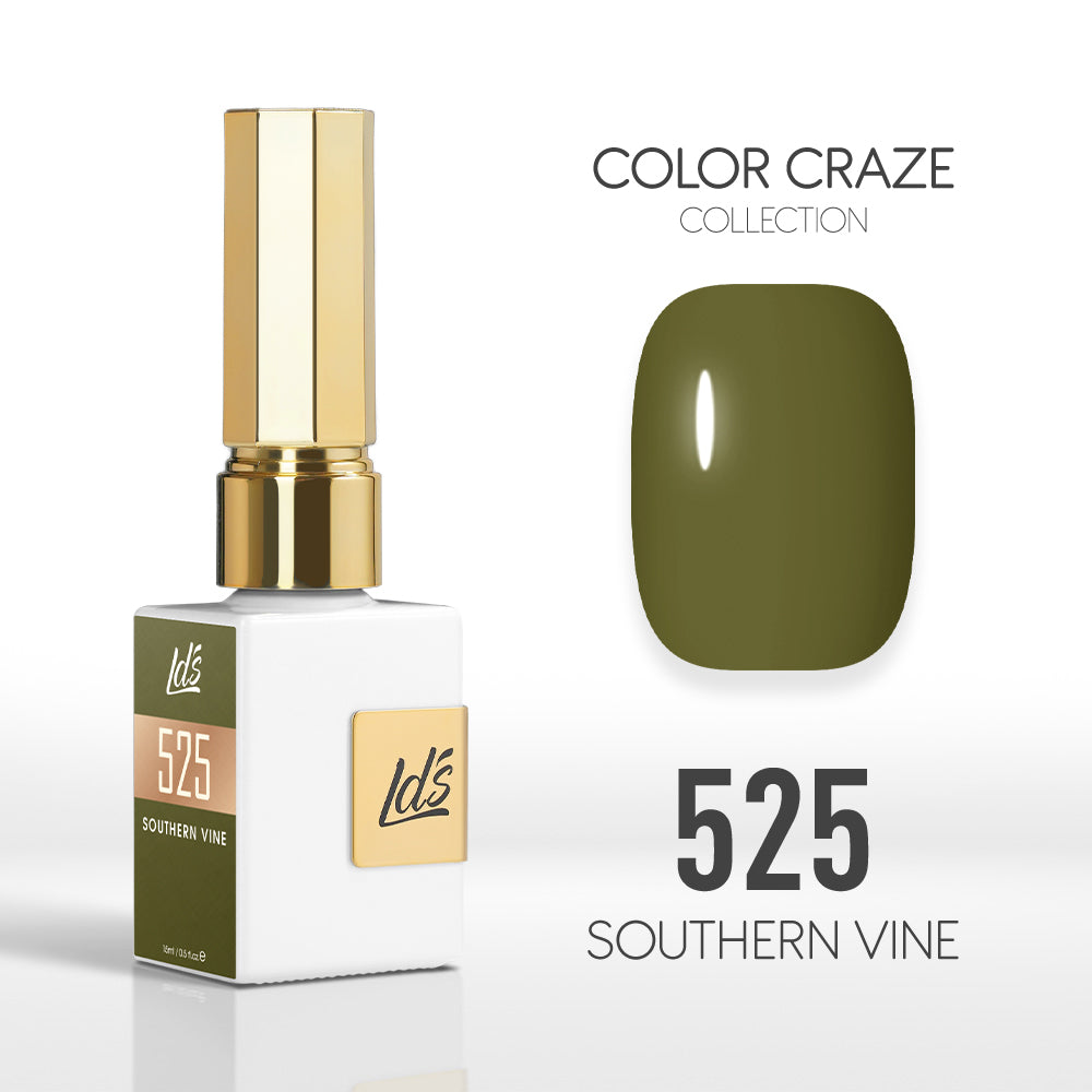 LDS Color Craze Gel Nail Polish - 525 Southern Vine - 0.5oz by LDS COLOR CRAZE sold by DTK Nail Supply