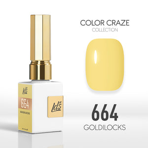 LDS Color Craze Gel Nail Polish - 664 Goldilocks - 0.5oz by LDS COLOR CRAZE sold by DTK Nail Supply