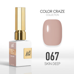 LDS Color Craze Gel Nail Polish - 067 Skin Deep - 0.5oz by LDS COLOR CRAZE sold by DTK Nail Supply