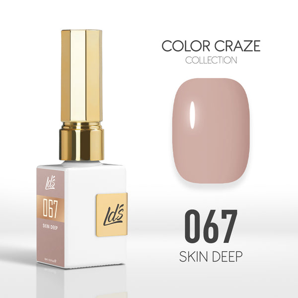 LDS Color Craze Gel Nail Polish - 067 Skin Deep - 0.5oz by LDS COLOR CRAZE sold by DTK Nail Supply