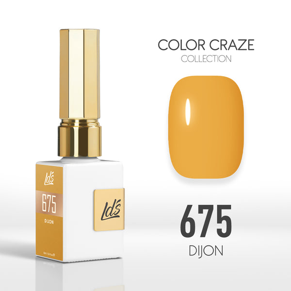 LDS Color Craze Gel Nail Polish - 675 Dijon - 0.5oz by LDS COLOR CRAZE sold by DTK Nail Supply