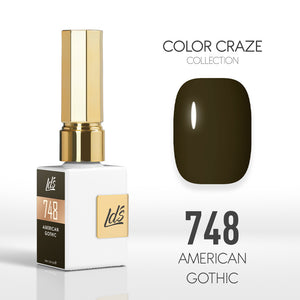 LDS Color Craze Gel Nail Polish - 748 American Gothic - 0.5oz by LDS COLOR CRAZE sold by DTK Nail Supply