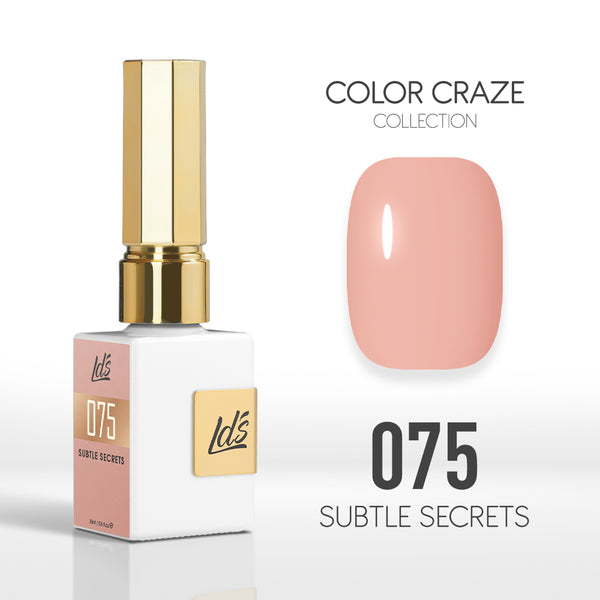 LDS Color Craze Gel Nail Polish - 075 Subtle Secrets - 0.5oz by LDS COLOR CRAZE sold by DTK Nail Supply