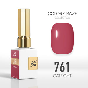 LDS Color Craze Gel Nail Polish - 761 Catfight - 0.5oz by LDS COLOR CRAZE sold by DTK Nail Supply