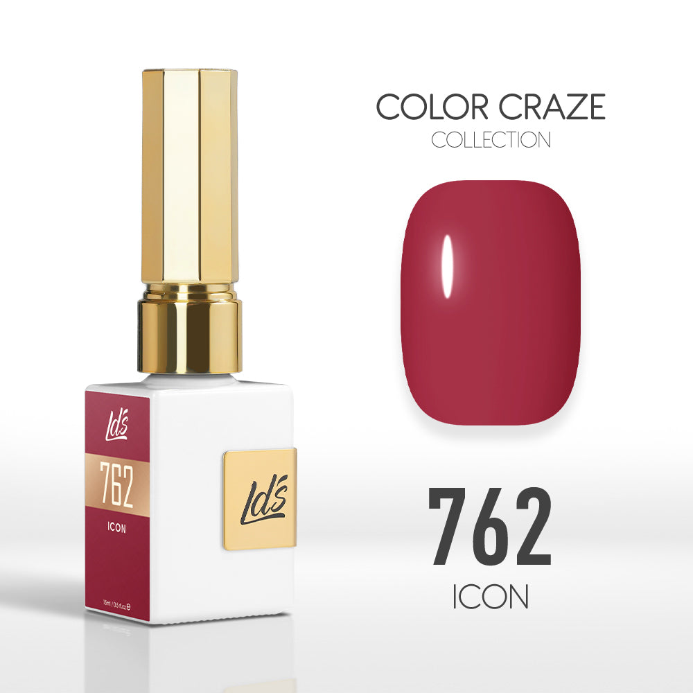 LDS Color Craze Gel Nail Polish - 762 Icon - 0.5oz by LDS COLOR CRAZE sold by DTK Nail Supply