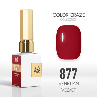 LDS Color Craze Collection - 877 Venetian Velvet - Gel Polish 0.5oz