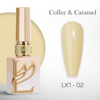  LAVIS LX1 - 02 - Gel Polish 0.5 oz - Coffee & Caramel Collection by LAVIS NAILS sold by DTK Nail Supply