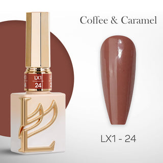  LAVIS LX1 - 24 - Gel Polish 0.5 oz - Coffee & Caramel Collection by LAVIS NAILS sold by DTK Nail Supply