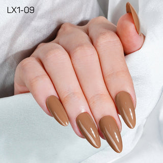  LAVIS LX1 - 09 - Gel Polish 0.5 oz - Coffee & Caramel Collection by LAVIS NAILS sold by DTK Nail Supply