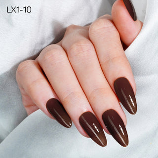 LAVIS LX1 - 10 - Gel Polish 0.5 oz - Coffee & Caramel Collection by LAVIS NAILS sold by DTK Nail Supply