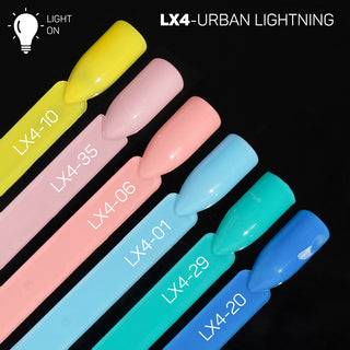 LAVIS LX4 - 20 - Gel Polish 0.5 oz - Urban Lightning Collection