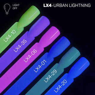 LAVIS LX4 - 12 - Gel Polish 0.5 oz - Urban Lightning Collection