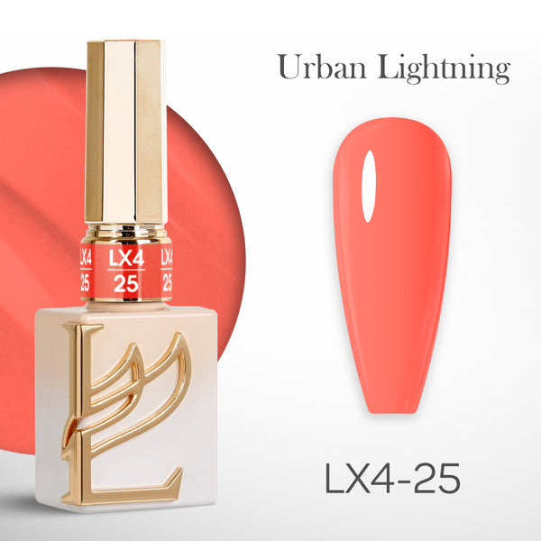 LAVIS LX4 - 25 - Gel Polish 0.5 oz - Urban Lightning Collection by LAVIS NAILS sold by DTK Nail Supply