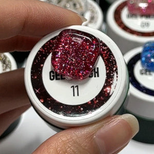 LAVIS Nail Art Glitter - Gel Polish 09