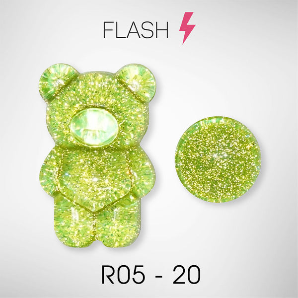 LAVIS Reflective R05 - 20 - Gel Polish 0.5 oz - Neon Lights Reflective Collection by LAVIS NAILS sold by DTK Nail Supply