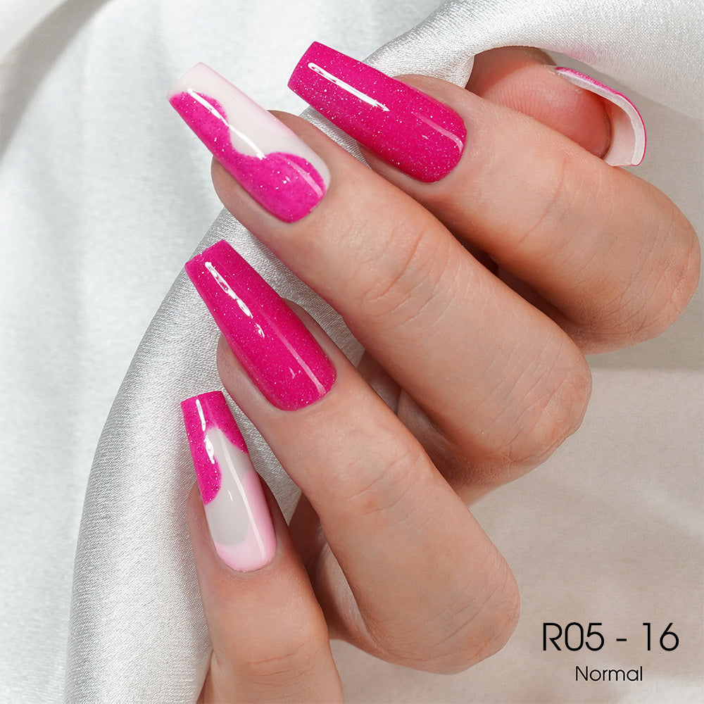 LAVIS Reflective R05 - 16 - Gel Polish 0.5 oz - Neon Lights Reflective Collection by LAVIS NAILS sold by DTK Nail Supply