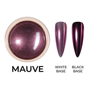 Classic Chrome Nail Powder - Mauve