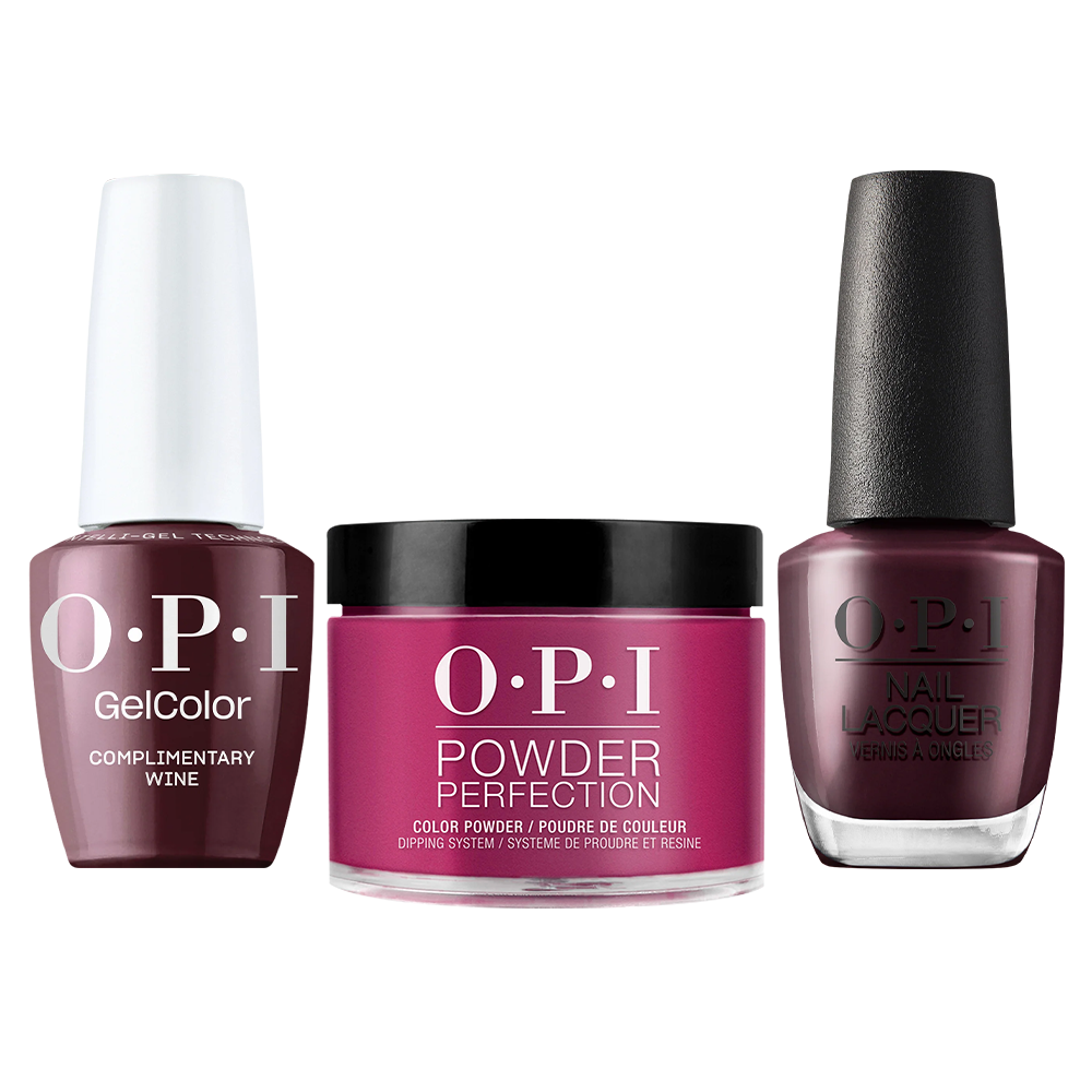OPI Intelli 3 in 1 - MI12 Complimentary Wine - Dip, Gel & Lacquer Matching