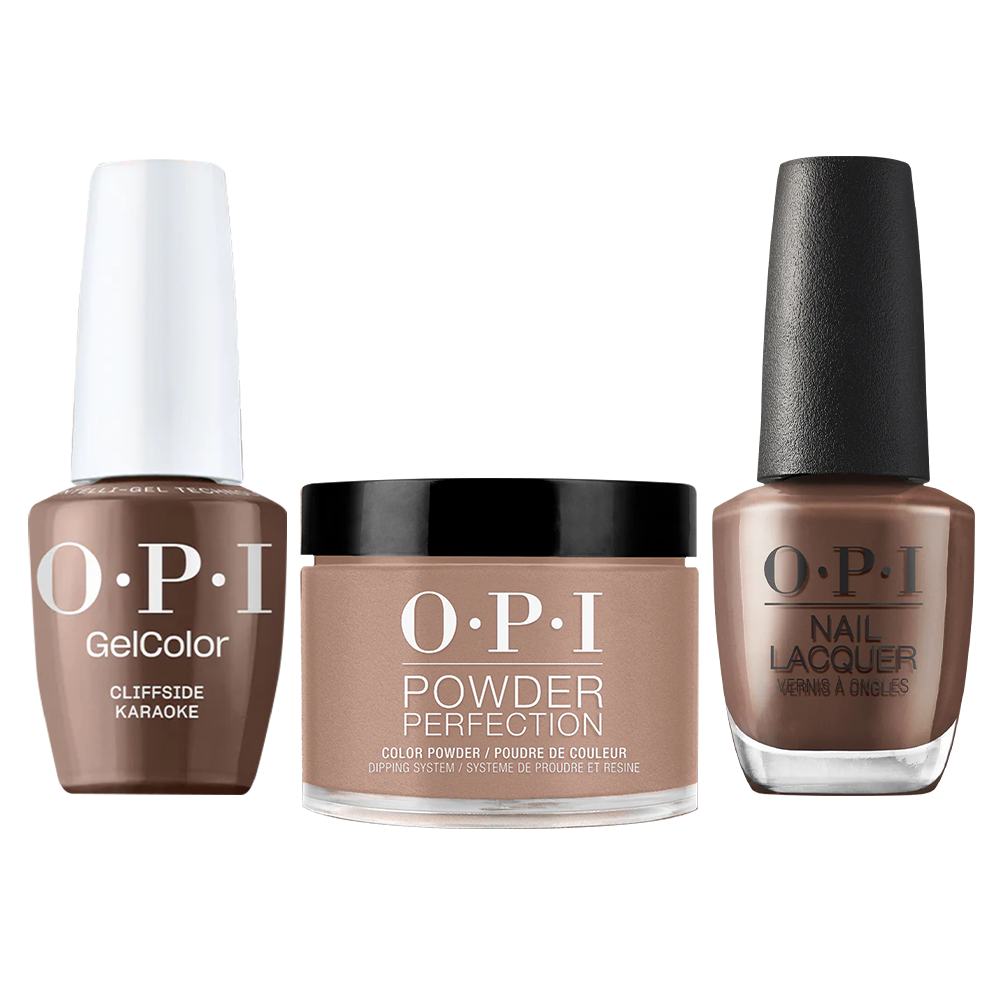 OPI Intelli 3 in 1 - N80 Cliffside Karaoke - Dip, Gel & Lacquer Matching