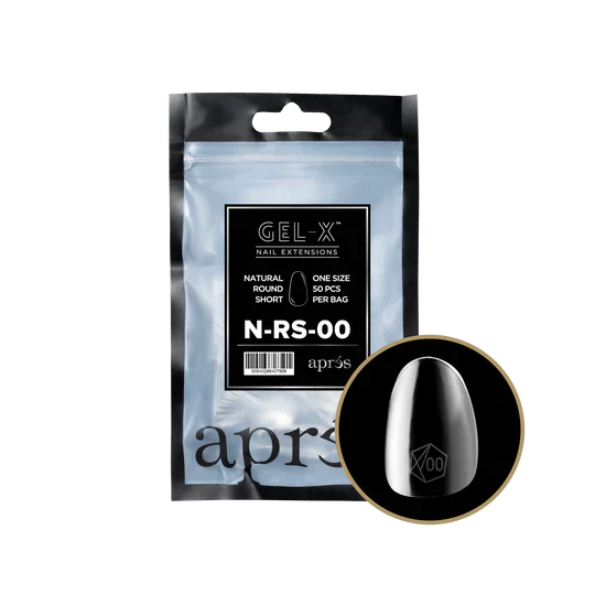 APRES - Gel-X Natural Round Short #00