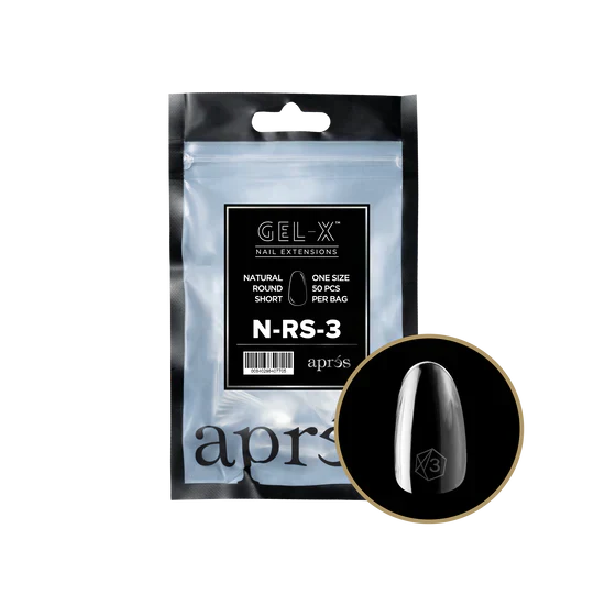 APRES - Gel-X Natural Round Short #3