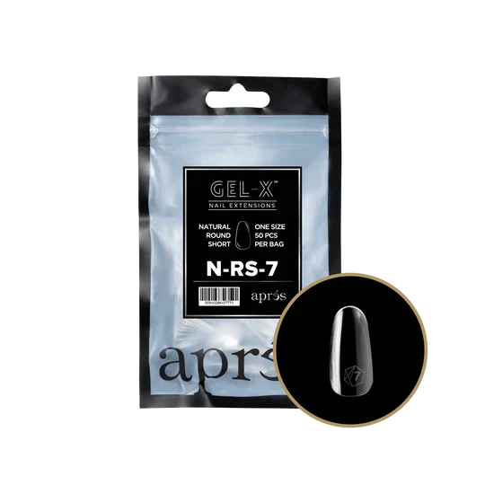 APRES - Gel-X Natural Round Short #7