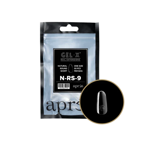 APRES - Gel-X Natural Round Short #9