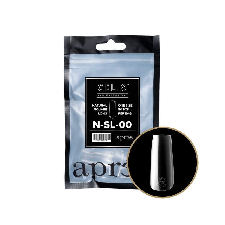 APRES - Gel-X Natural Square Long Refill Bag