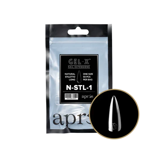 APRES - Gel-X Natural Stiletto Long #1