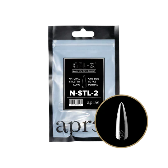APRES - Gel-X Natural Stiletto Long #2