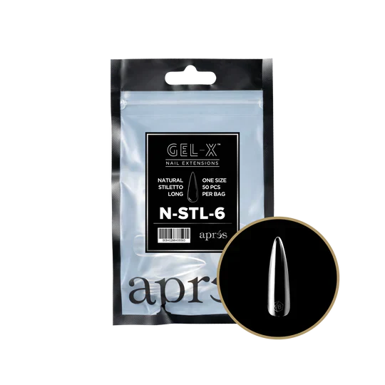 APRES - Gel-X Natural Stiletto Long #6